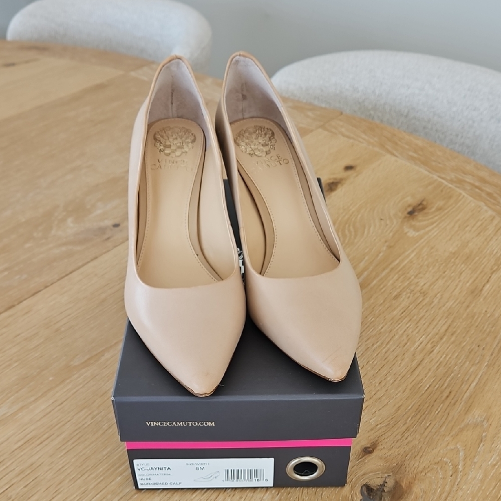 Vince Camuto Nude Heels